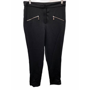 SA by Seth Aaron Women's Regular Slim Leg Pants with Zipper Detail Size 12